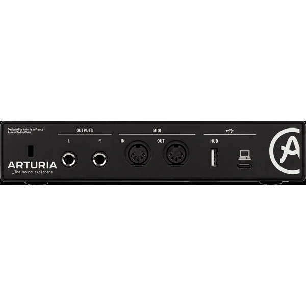 Arturia MiniFuse 2 Noire - Interface Audio USB 2 Canaux avec MIDI