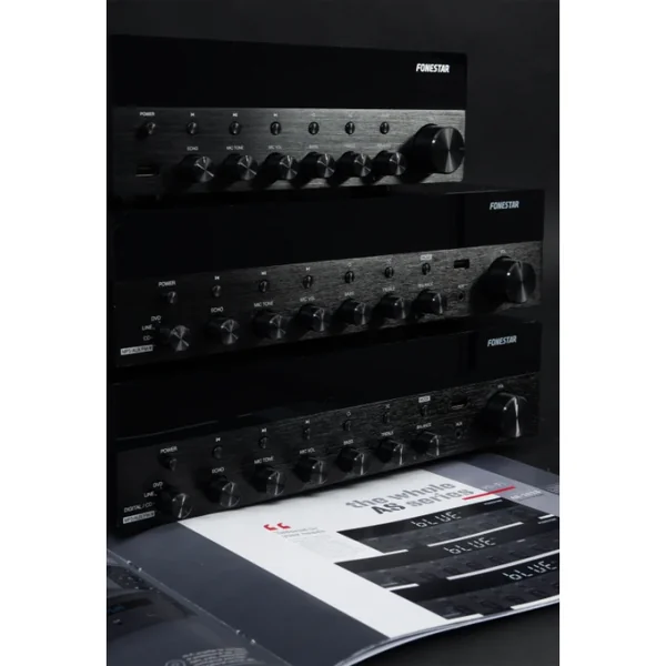 AS-1515 Amplificateur Hi-Fi Stéréo 2 x 15 watts