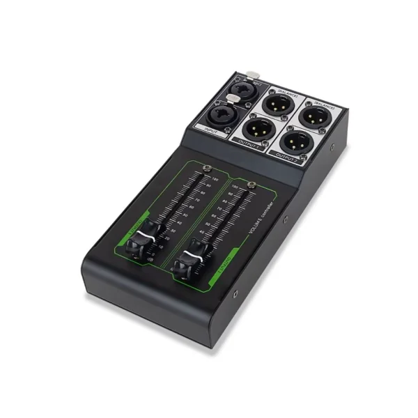ASP 2Z - Splitteur audio stéréo avec sorties réglables pour 2 zones