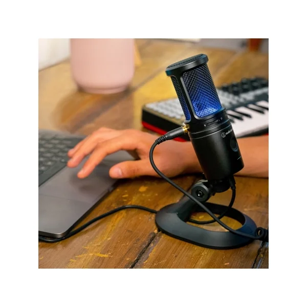 AT2020USB-XP Audio Technica - Micro podcast USB cardioïde avec DSP