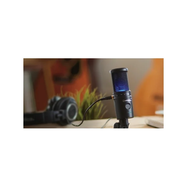 AT2020USB-XP Audio Technica - Micro podcast USB cardioïde avec DSP