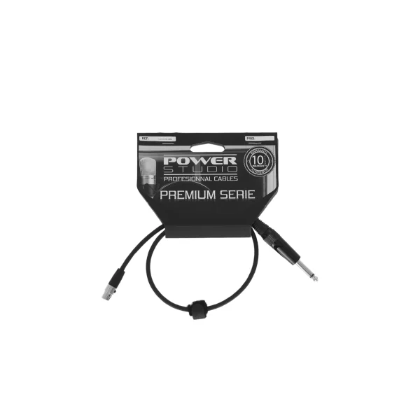 AUDIOCAB 4052 Power Studio - Câble Mini XLR 4PIN Femelle vers Jack Mono 0,6m