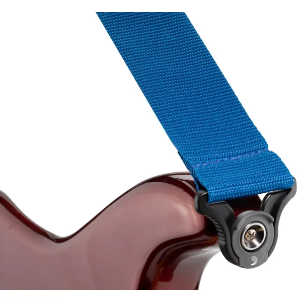 Auto Lock Polypro Guitar Strap PWSAL402 - Blue