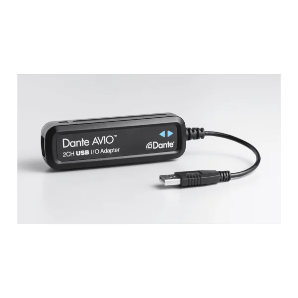 AVIO DANTE adaptateur 2 canaux in et 2 canaux out en USB