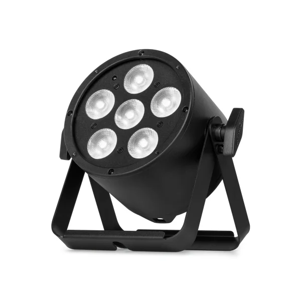 BAC324 BeamZ Professional - PAR à LED 6 x 10W RGBWA-UV en aluminium avec télécommande