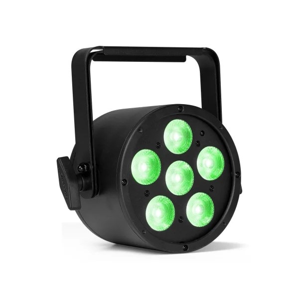 BAC324 BeamZ Professional - PAR à LED 6 x 10W RGBWA-UV en aluminium avec télécommande