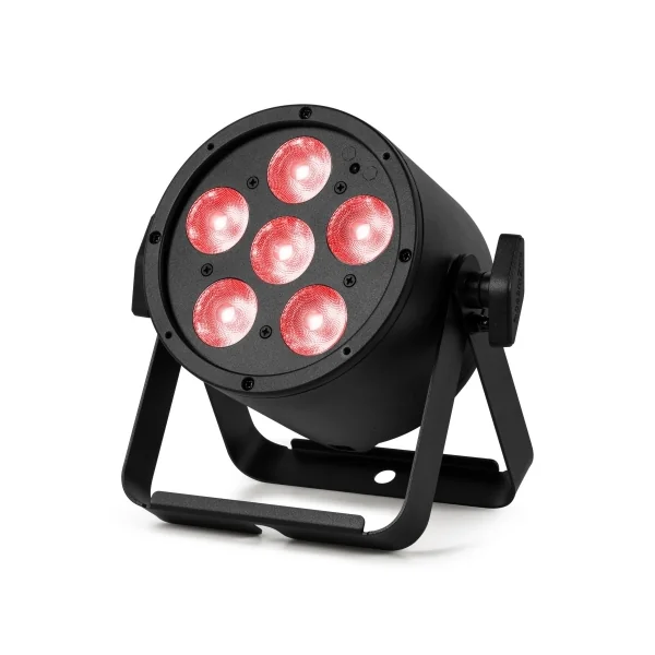 BAC324 BeamZ Professional - PAR à LED 6 x 10W RGBWA-UV en aluminium avec télécommande