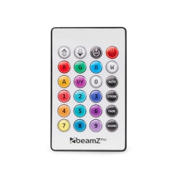 BAC324 BeamZ Professional - PAR à LED 6 x 10W RGBWA-UV en aluminium avec télécommande