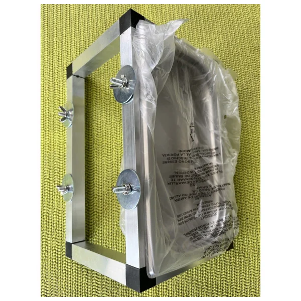 Baignoire Perroquet pour cage Baignoire intérieure de cage perroquet Baignoire perruche en acier Inoxydable
