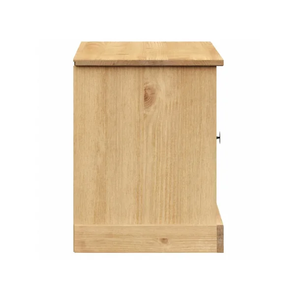 Banc Chaussures Bois Massif Pin Meuble Chaussure Entrée
