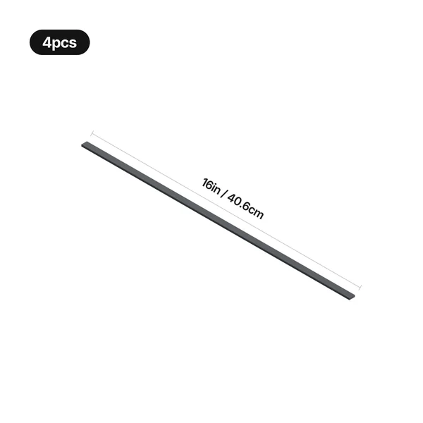 Bande de silicone pour écran polyester à gravure rapide (4 pièces)