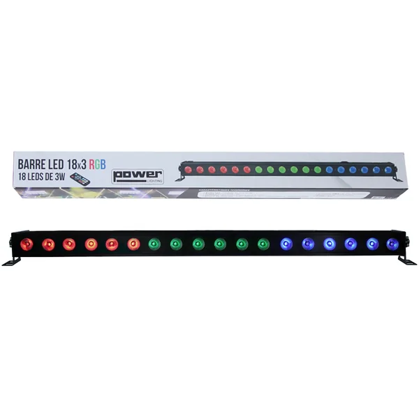 Barre Led 18x3W RGB