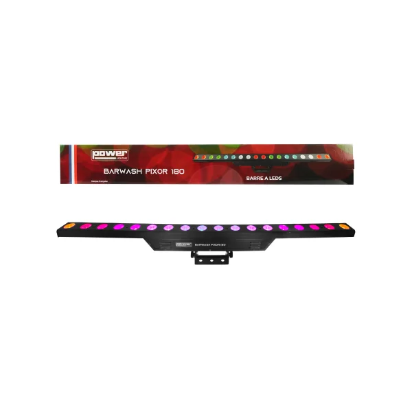 BARWASH PIXOR 180 Power Lighting – Barre led pixel 18 X 8W RGBW