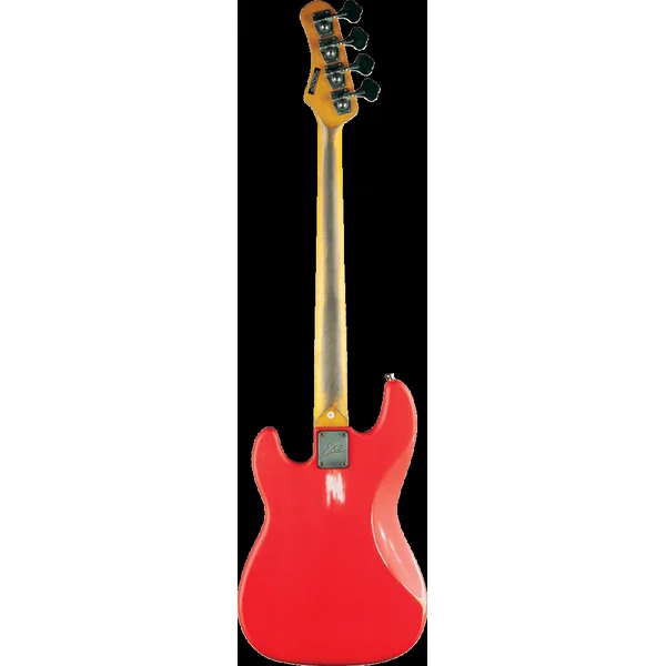 Basse Électrique Eko VPJ280 Relic Fiesta Red - Style Precision/Jazz