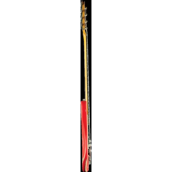 Basse Électrique Eko VPJ280 Relic Fiesta Red - Style Precision/Jazz