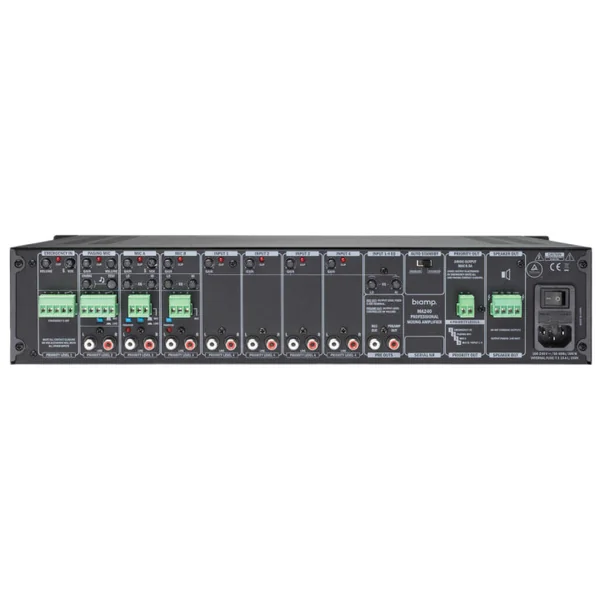 Biamp MA240 Amplificateur mélangeur 240 Watts 100 V