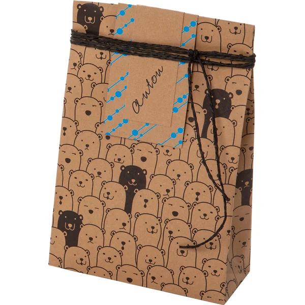 Bloc papier kraft 20 feuilles A4 à motifs - 120/230gr