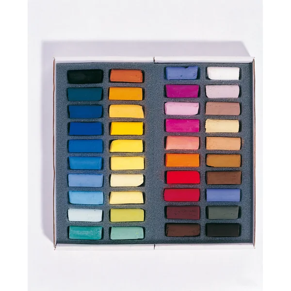Boite de 40 1/2 pastels à l'Ecu