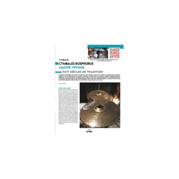 BOSPHORUS Master Vintage 14" Hi-hat