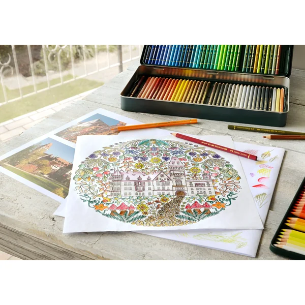 Boîte de 120 crayons de couleurs Polychromos