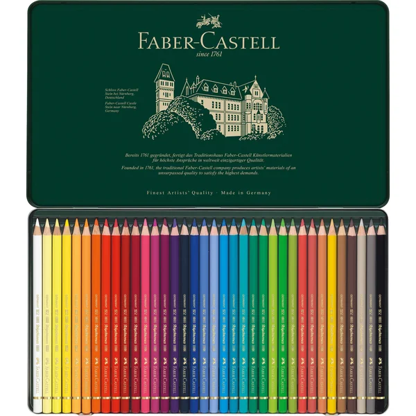 Boîte de 36 crayons de couleurs Polychromos