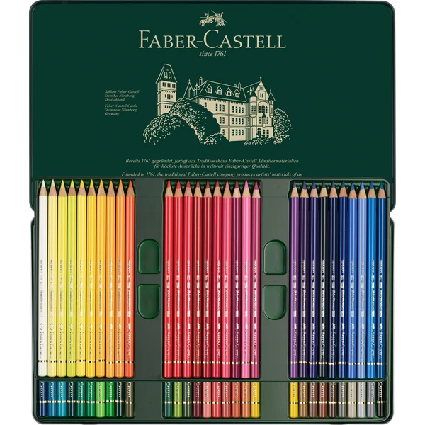 Boîte de 60 crayons de couleurs Polychromos