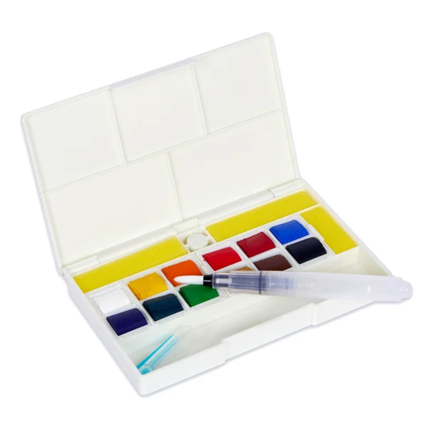 Boîte mains libres 12 1/2 godets "La Petite Aquarelle"