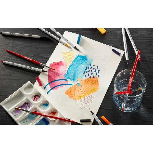 Boîte métal de 30 feutres Creative Tips Arty couleurs classiques