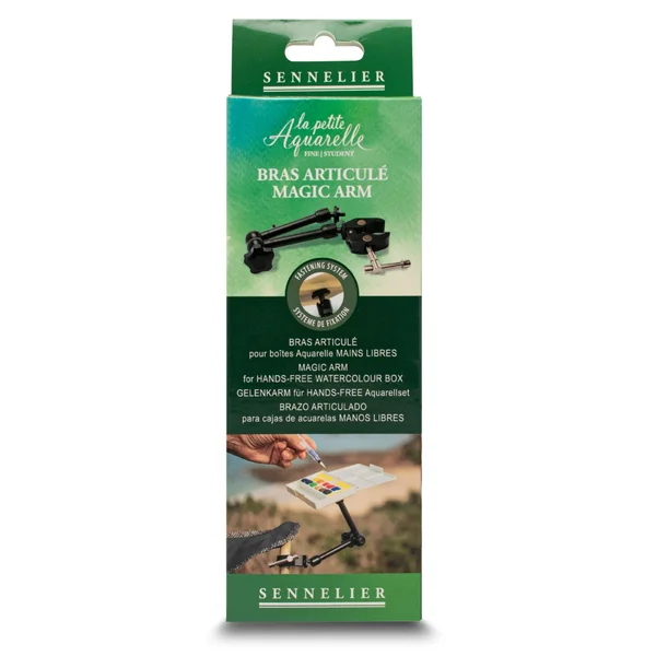 Bras articulé mains libres pour boîtes Aquarelle