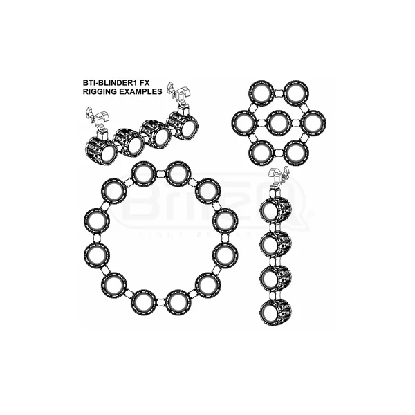 Briteq BTI-BLINDER1 FX IP65