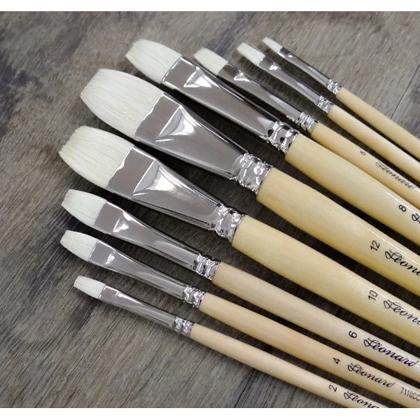 Brosse soie chunking cambrée - Série 7110CC - 9 tailles