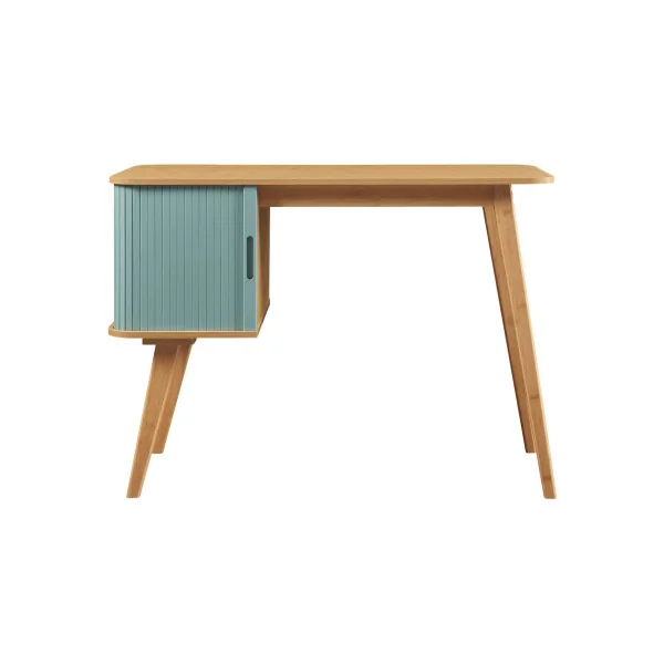 Bureau Bambou Bleu Placard Coulissant Bureau Moderne Scandinave