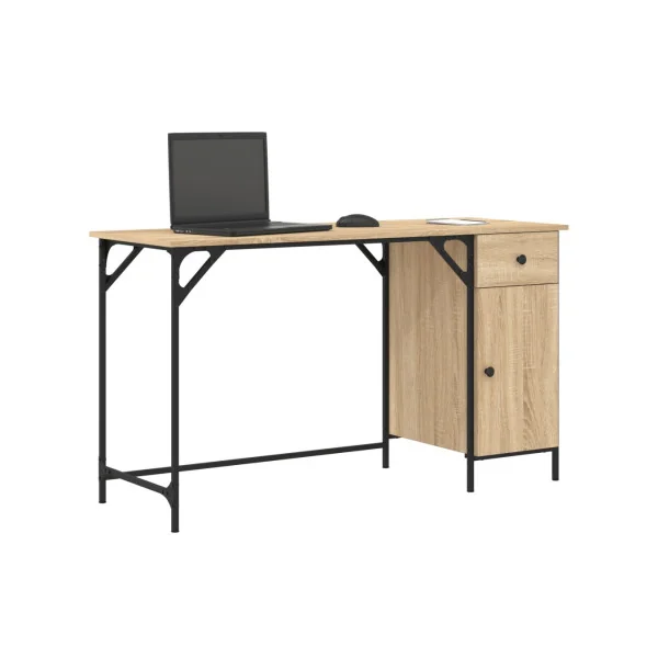 Bureau Industriel Caisson Réversible Bureau 1 Tiroir 1 Placard Bureau Informatique