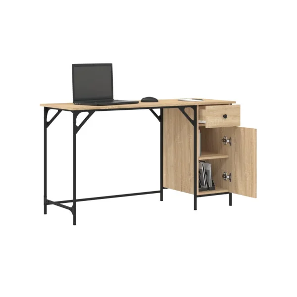 Bureau Industriel Caisson Réversible Bureau 1 Tiroir 1 Placard Bureau Informatique