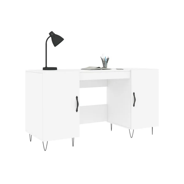 Bureau Pied Epingle Blanc 2 Placards Bureau Informatique Spacieux