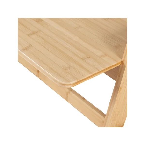 Bureau Vintage en Bambou Table de Travail en Bambou Console d'Entrée en Bambou