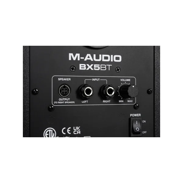 BX5BT M-AUDIO - Bluetooth - Enceintes de proximité 5" 2 voies, DSP et Bluetooth (paire)