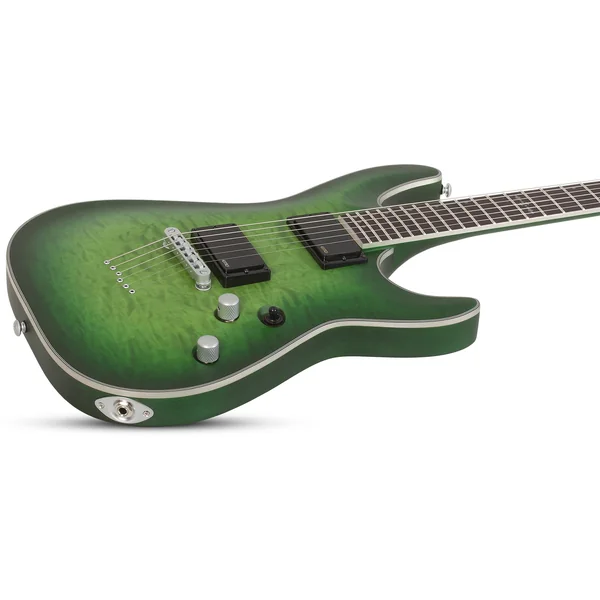 C-1 Platinum - satin green burst