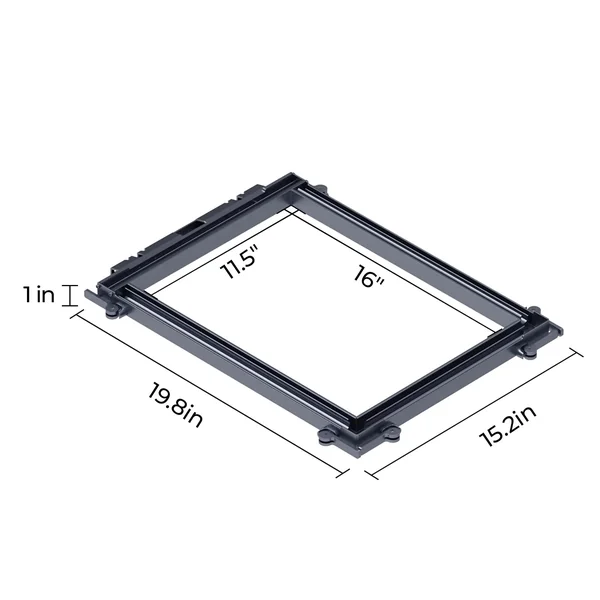 Cadre de Sérigraphie 292 mm x 406 mm (1 Stk)