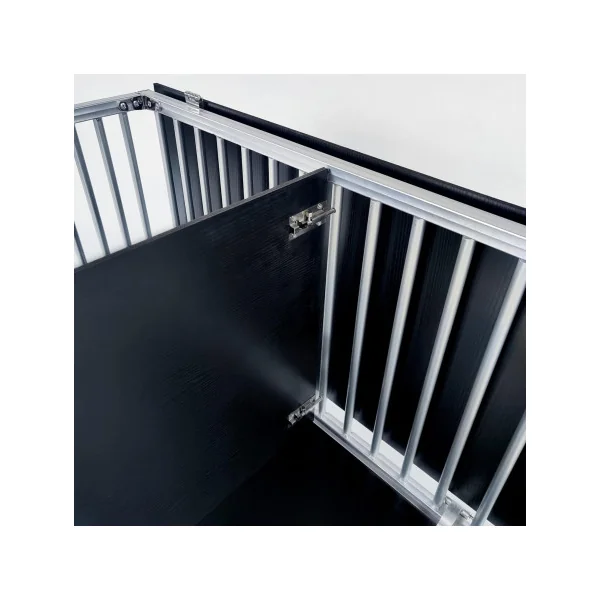 Cage Chien ALU Double Taille 1 Cage Chien Pliable en Aluminium