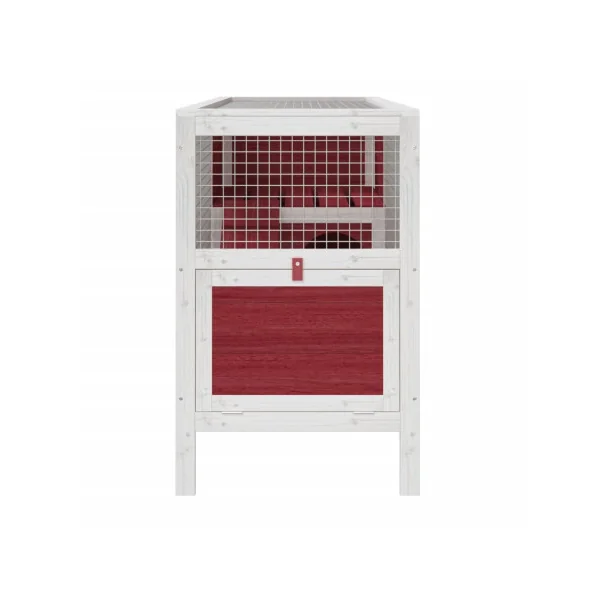 Cage Lapin Moka Pin Massif Cage Cochon d'Inde Clapier Lapin