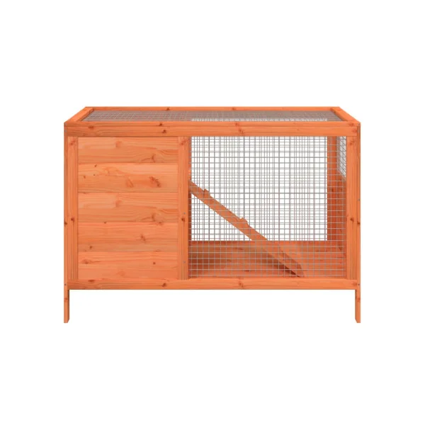 Cage Lapin Pin Massif Cage Cochon d'Inde Clapier Lapin