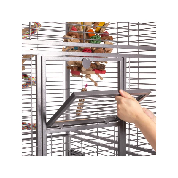 Cage perroquet Valencia (2 couleurs)