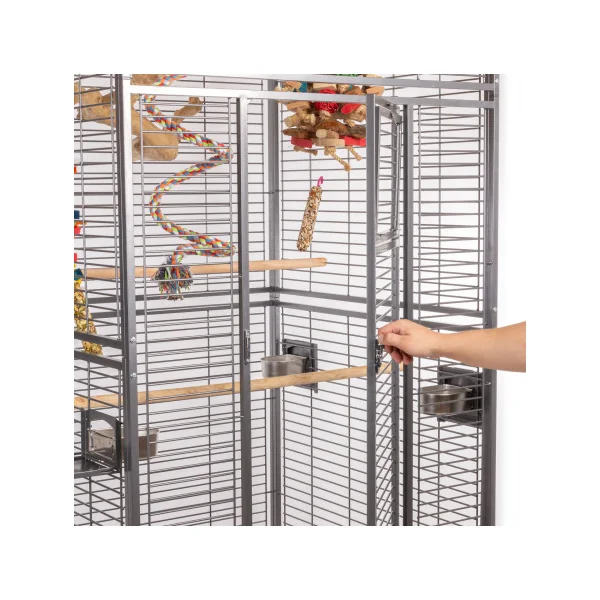 Cage perroquet Valencia (2 couleurs)