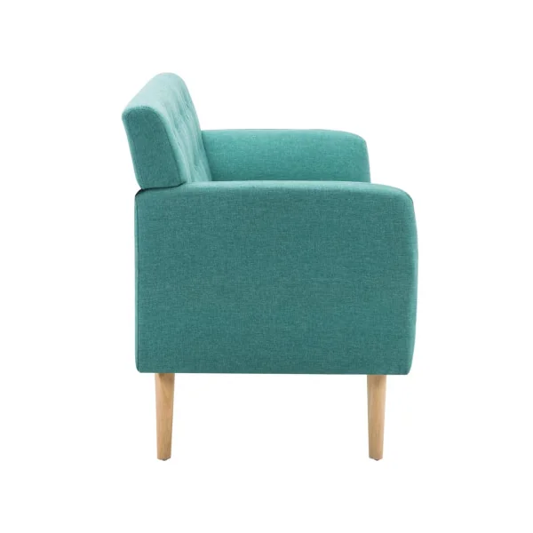 Canapé Scandinave Canapé Vert 3 places Revêtement en Tissu 172 cm