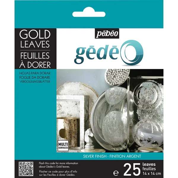 Carnet de 25 feuilles argent