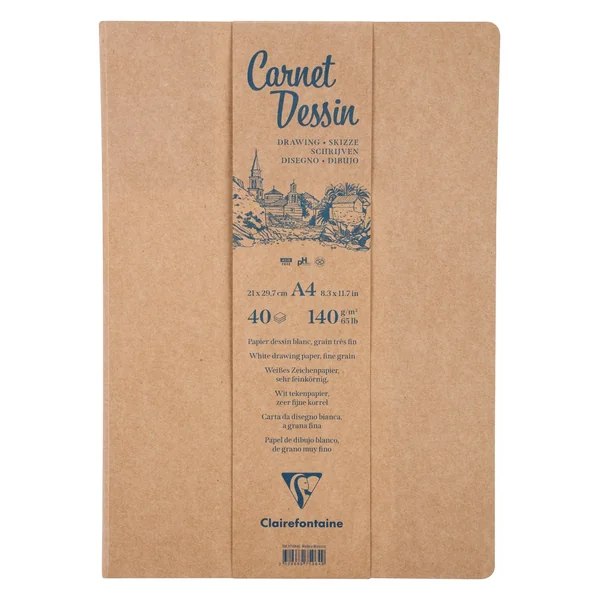Carnet dessin 140g/m² 40 feuilles