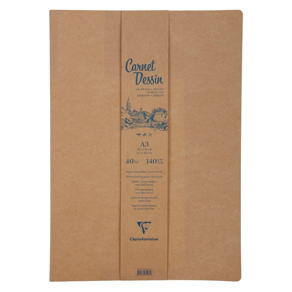 Carnet dessin 140g/m² 40 feuilles
