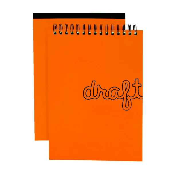 Carnet et Blocs de Dessin Draft (Orange)
