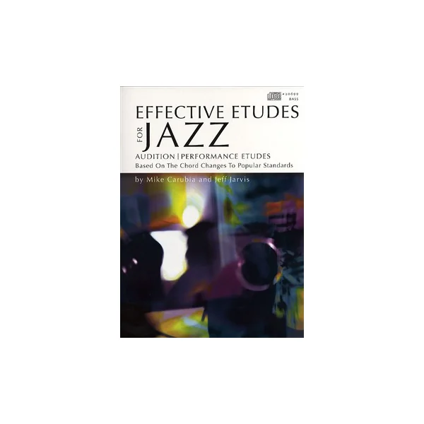 Carubia/jarvis Effective Etudes For Jazz Bass